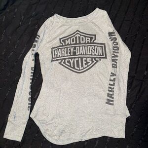 Harley-Davidson Light Gray Crewneck Shirt